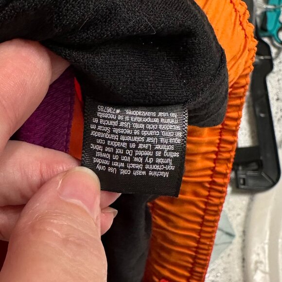 Xersion Orange and Purple Run Shorts With Liner - Picture 6 of 12